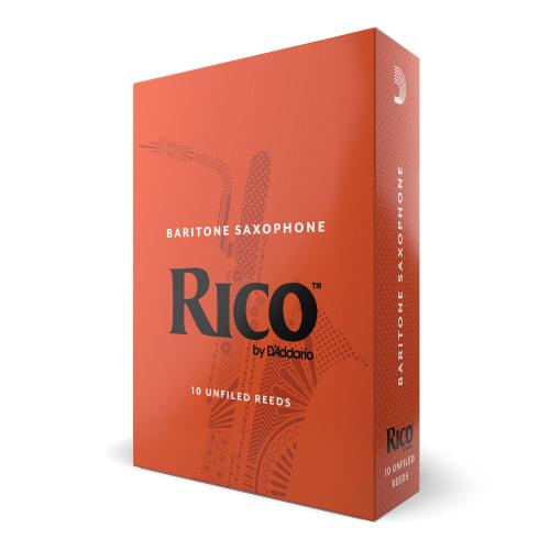 D'Addario WoodWinds RICO RLA1020 Reeds for Baritone Saxophone, Hardness 2.0, Pack of 10