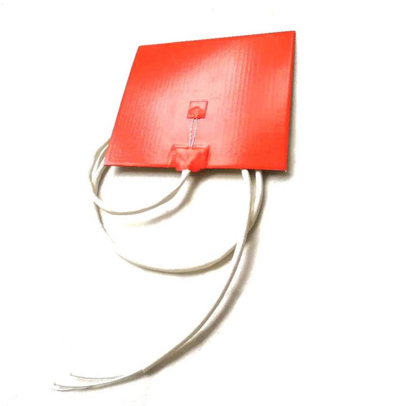 300 Вт 220 В Подогреватель силиконовый коврик для бака моторного масла Универсальный бак для топлива бак для воды Резиновый нагревательный коврик Аксессуары для подогрева 10x15 см