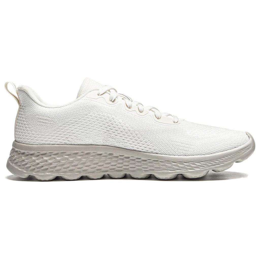 Li Ning Cloud Motion Амортизация Нескользящая Дышащая Светоотражающая Низкие Повседневные Беговые Кроссовки Мужские Экрю ARSU023-1