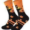 Men's Autumn and Winter Halloween Theme Warm Sweatabsorbing Deodorizing Socks