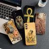 Soft Cover for Apple iPhone 13 12 Mini XS 11 Pro Max 7 8 Plus + XR SE 2022 2020 SE3 Coque Phone Case Egypt Nefertiti Anubis Ankh