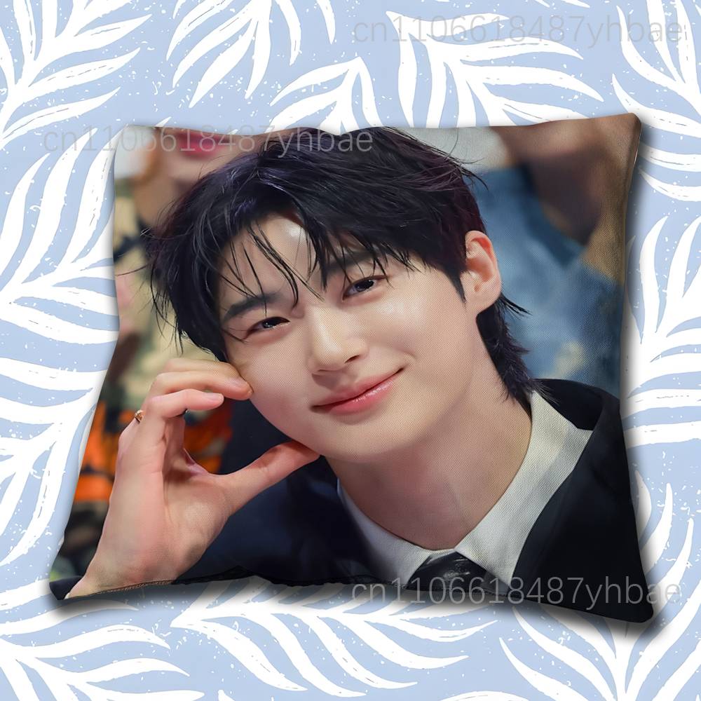 Korea BByeon Woo Seok Cushion Cover Pillow Cover Decor Pillowcase Printed Cushion Case For Couch