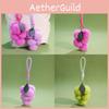 Grape Cartoon Shaped Plush Keychain Pendant Doll Toy For Bag Gift Accessory