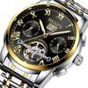 HAIQIN Men's Watch Men's Watch Wristwatch Automatic Metal Watch Luxury Watch Men's Wristwatch