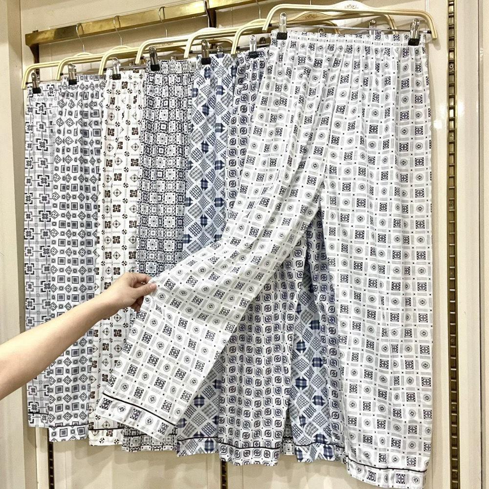 Мужские хлопковые пижамные штаны с двойными карманами 2024 года — легкие, повседневные, весна/осень