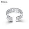 Классическое кольцо Lindon из медного сплава с цирконием, женские ювелирные изделия, свадебный подарок для вечеринки