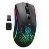 Glorious MODEL O 2 Wireless Gaming Large RGB Wireless and Bluetooth Connection Matte MS667 Mouse, Ultra-Lightweight 68g, Capacity, 2.4G Compatible,