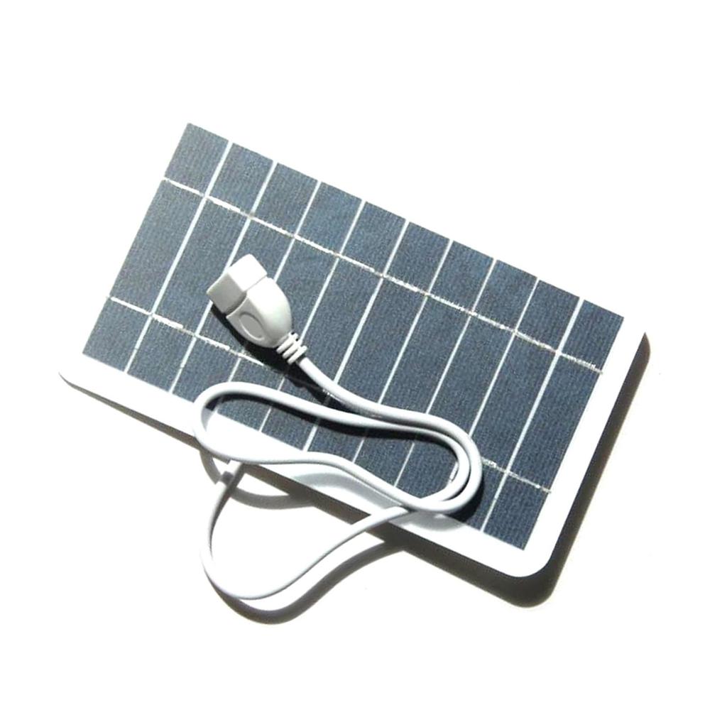 5 Вт 5 В небольшая солнечная панель с USB DIY монокристаллический кремниевый солнечный элемент водонепроницаемый кемпинг портативная солнечная панель