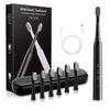 Sonic Electric Toothbrush with Deep Clean Mode IPX7 Water Resistant USB Dental Health Whitening Toothbrush Set for Adult