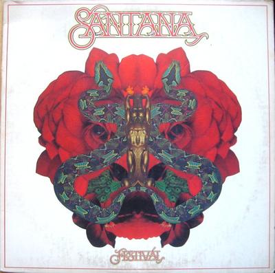 LP Пластинка SANTANA - Festival 34423 COLUMBIA 1977 US Рок Б/У