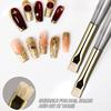 Nail Art Styling Brush Stripe Liner Brushes Multifunctional Design Nail Brush Hard Bristle Modeling Brush Manicure Tools