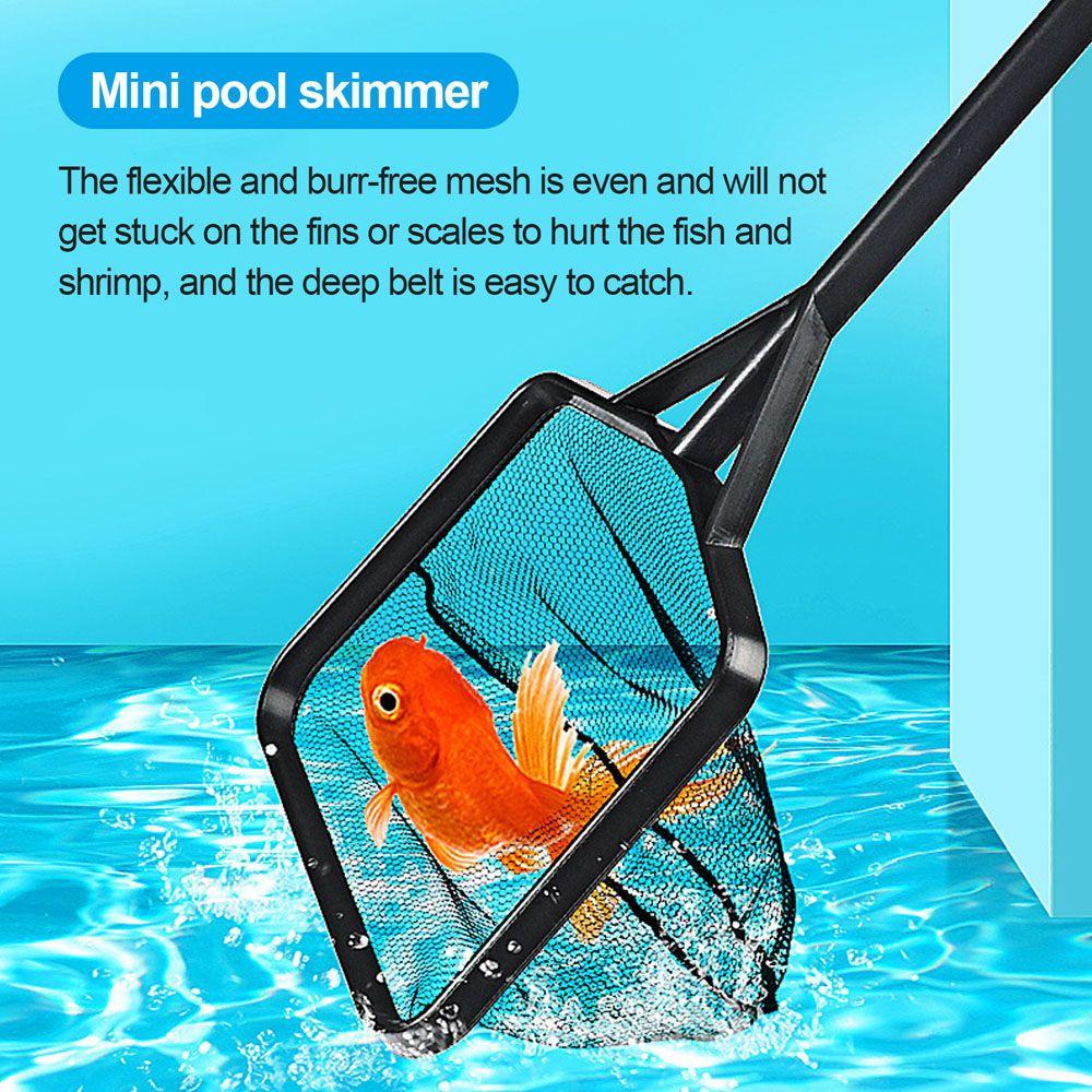 Mesh Professional Tool Leaf Rake Mesh Salvage Net Pool Skimmer Leaf Skimmer Net Pool Cleaning Net