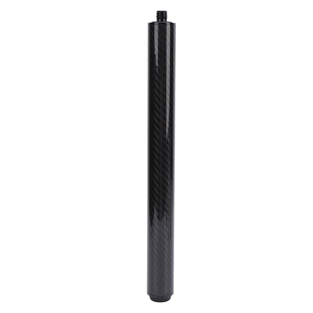 Billiard Pool Cue Extension 12 Inch Carbon Fiber Pool Cue Extender Stick Billiard Accessory with