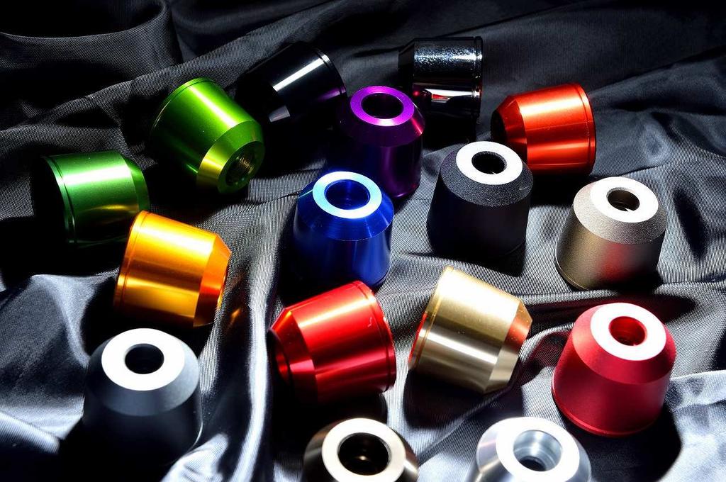 POSH Motorcycle Supplies M6 Type Gold 032679-04-10 Bar End Cap