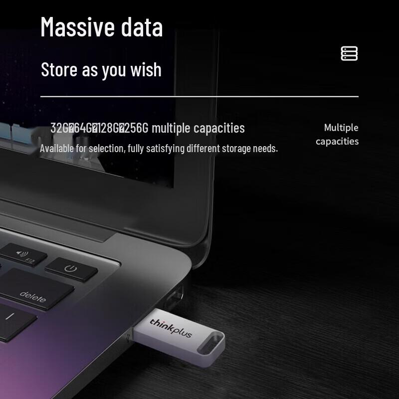 Lenovo ThinkPlus TU110 Metal USB 3.2 Flash Drive