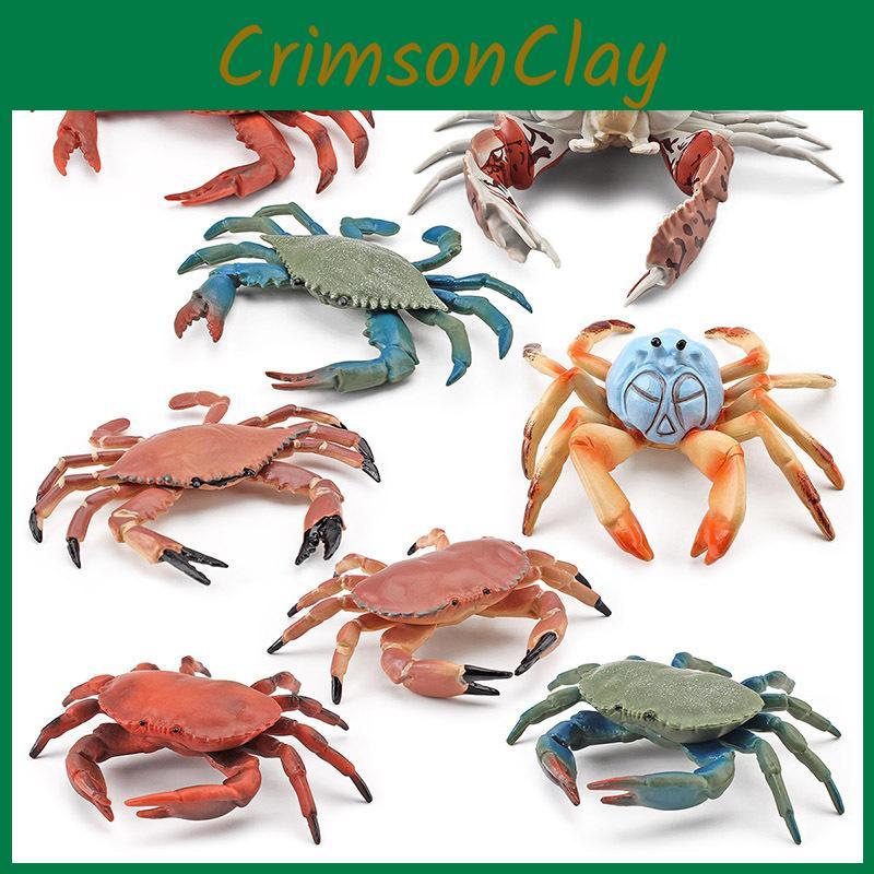 High Quality Imitation Crab Figures Unique Designs For Collectors And Coastal Decor Enthusiasts