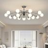 Nordic Light Luxury Chandelier Гостиная Светильники Креативные Простые Современные Столовые Небольшие Апартаменты Спальня Теплые Лампы