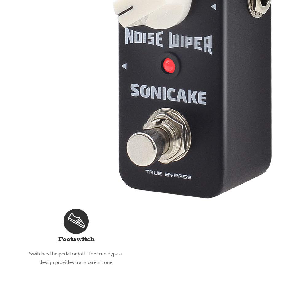 SONICAKE Noise Gate Гитарный эффектор Педаль Noise Wiper