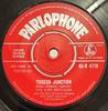 7-дюймовая пластинка KING BROTHERS  Tuxedo Junction  Goodbye Little Da 45R4778 Parlophone 1961 UK Rock Б/у