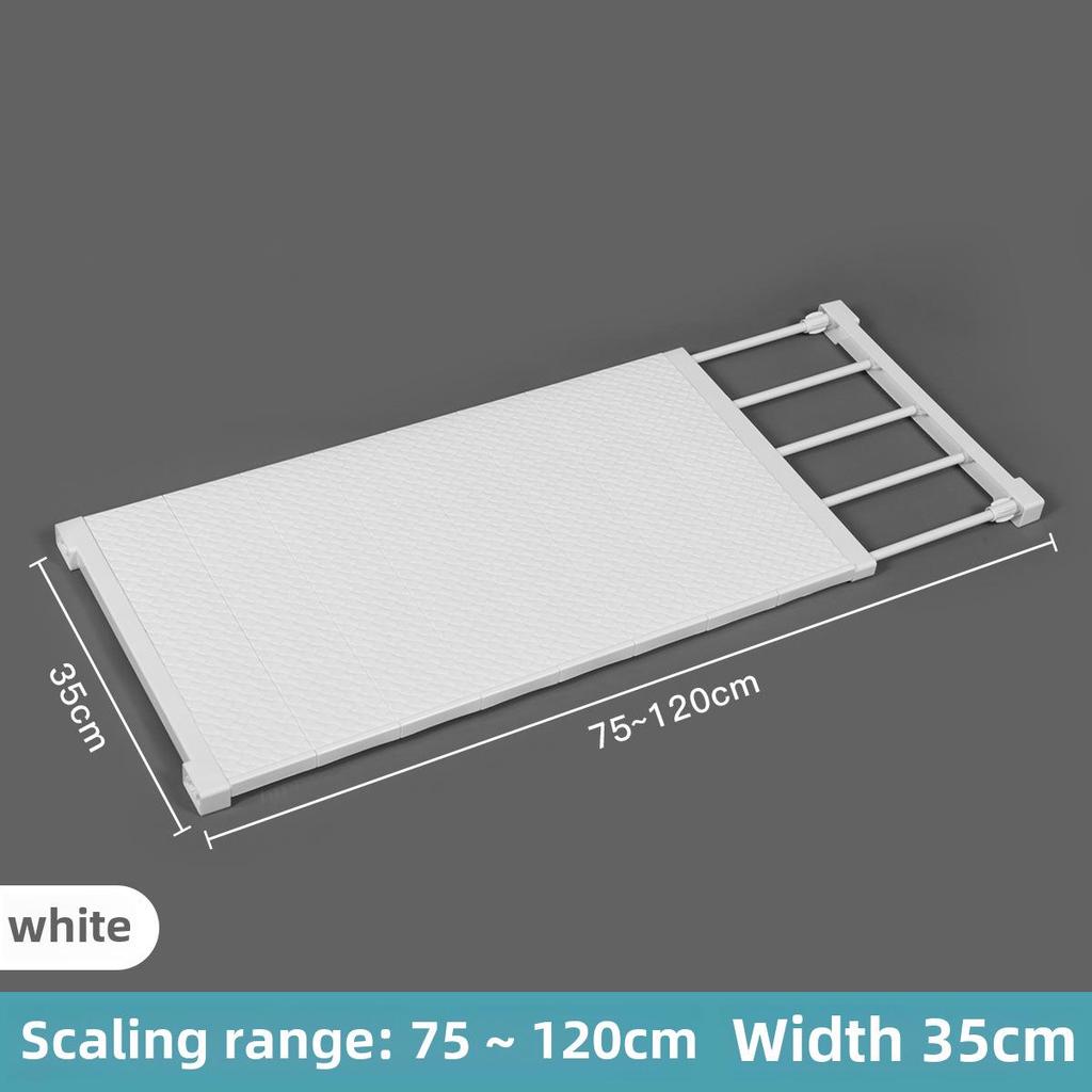 Неклеящаяся полка для хранения перегородок в гардеробе и тумба для обуви