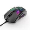 ZIYOU LANGUrChoiceLtd M5 Wired Gaming Mouse 65g Ultra Light 12000DPI High Precision Lightweight Mouse Honeycomb Structure Optical Adjustable Pixart
