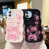Painted Pattern Big Wave Edge Soft Silicone Material Macaron Phone Case Shockproof Protective Rubber Casing for OnePlus Vivo Motorola Moto