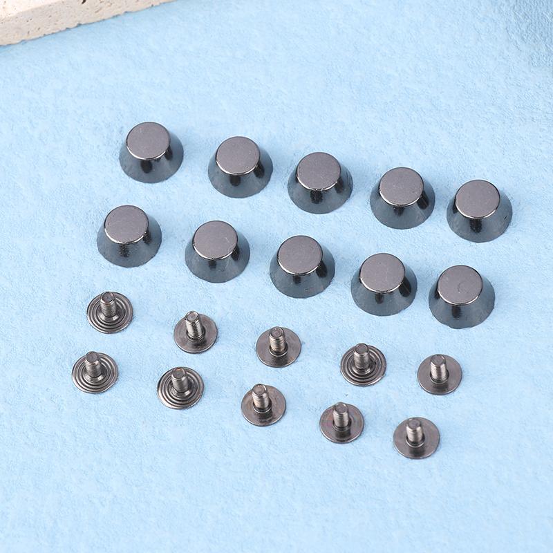 10 комплектов, металлические нижние заклепки для ножек сумки, кожаные заклепки для сумки «сделай сам», защитные заклепки для защиты от износа, аксессуары для ремней сумки