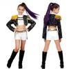 Новый Воин K Pop Маскарад Костюм Руми Косплей Зои Одежда Миры Черный 3D Печать Девичья Группа Женские Костюмы на Хэллоуин Наряды