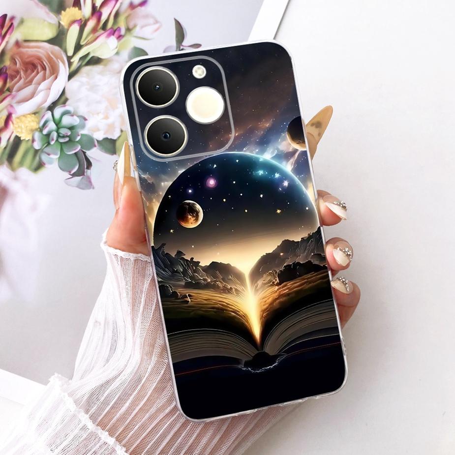 Чехол для Realme Note 70 Note70 T RMX5313 Милый Кот Расписной Чехол Мягкий Тонкий Чехол для Телефона Для Realme Note 70T Narzo 80 LIte 4G Fundas