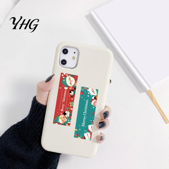 Customizable Roll Paper Labels Christmas Sealing Stickers, Self-adhesive Decorative Labels, Coated Easy Tear Gift Stickers for Envelope Seals