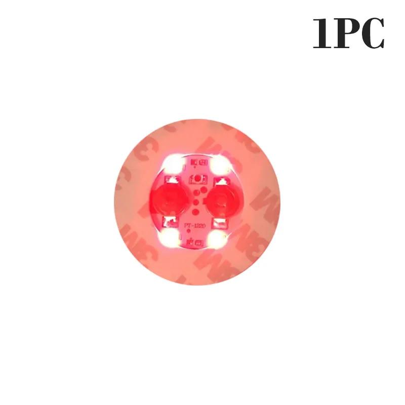 100 шт. светодиодный коврик для посуды, светящаяся наклейка, цветная мигающая наклейка на бутылку, светящаяся подставка под стакан, барная стойка