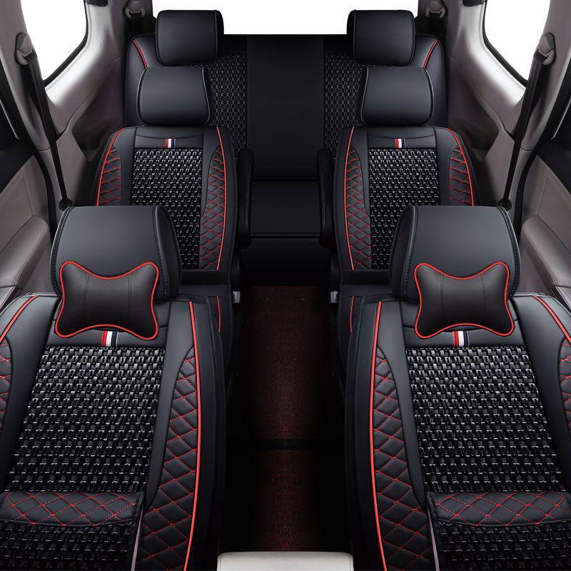 Чехлы на сиденья из ледяного шелка Wuling Hongguang для 7/9-местных фургонов