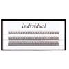V-Type Light Lash Clusters 0.10 C Mix 9-13mm
