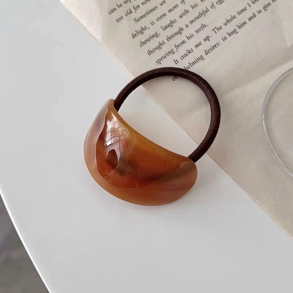 Портативное кольцо для волос Эластичная резинка Модная веревка для головы Женщины