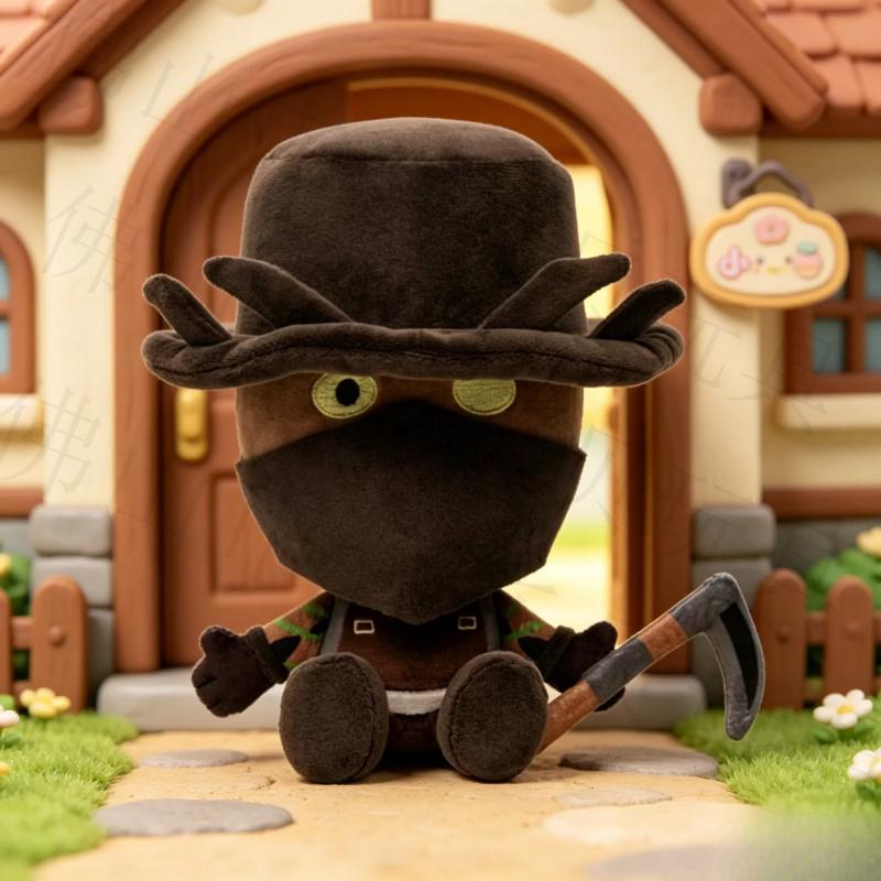 Masked Reaper, Farmer, Goalkeeper, Gardener Game Collectible Plush Toy