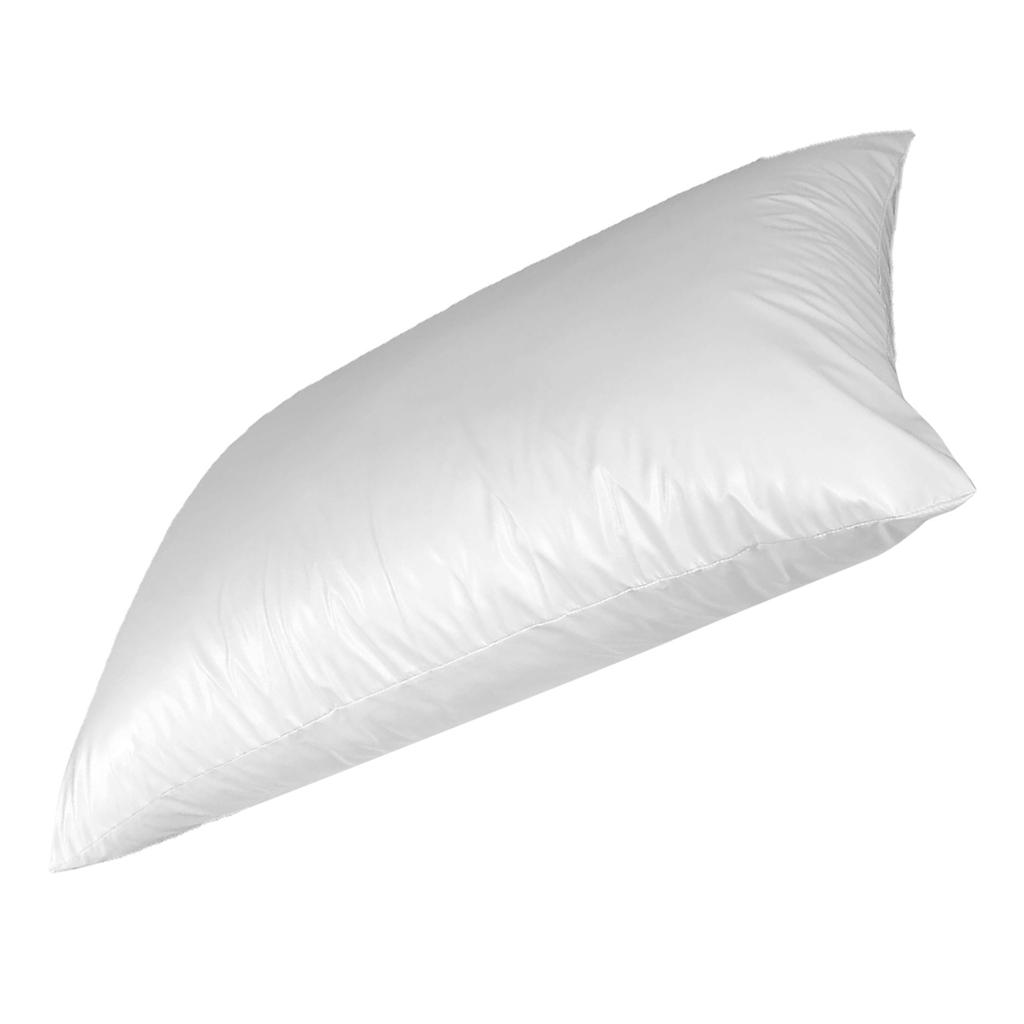 Водонепроницаемый протектор для подушки Полиэфирное волокно Белый Удобный 16,9x28,7 дюйма Наволочки для