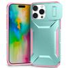 For iPhone 16 Pro Case Camshield TPU+PC Anti-Skid Drop-Proof Phone Cover
