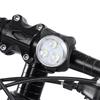 Outdoor Waterproof Plastic USB Bike Front Light Bicycle Head Lamp Mount