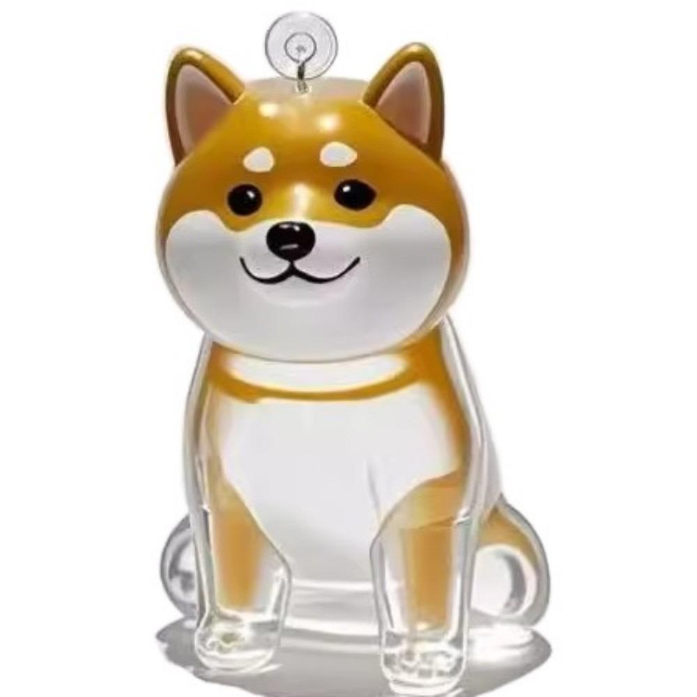 Transparent Dog Hair Collection Pendant Bichon Husky Corgi Gifts Dog Hair Storage Box Portable Pet Fun Keychain
