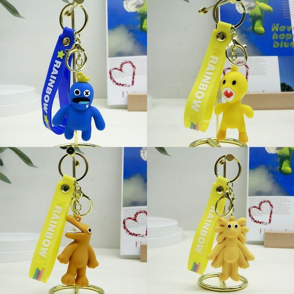 Stylish Roblox Rainbow Friends Pvc Keychain Kids Gift Xmas Ornament