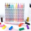 1pc/4pcs/12pcs Waterproof Nail Art Drawing Pen 3D Painting Liner New Nail Art Graffiti Pen