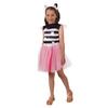 GabbyÂ´s Dollhouse Girls Tutu Skirt Striped Costume