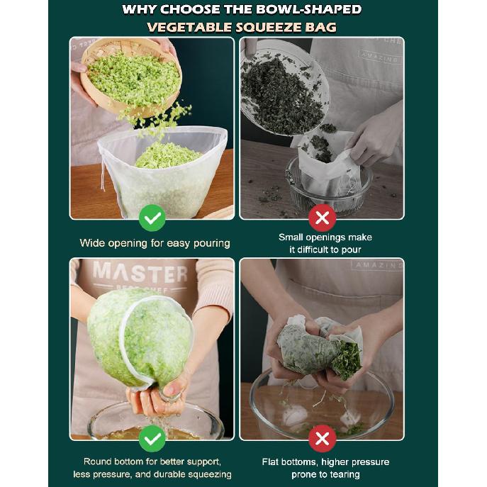 Cheesecloth for Straining, Nut Milk Bag, Organic Cheese Cloths, Reble Fine Mesh Strainers for Almond Milk, Yogurt, Coffee, Cheese making, Juice, and