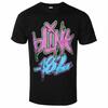 Blink 182 Unisex Adult Neon Logo T-Shirt