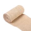 Natural Jute Burlap Table Decor, Burlap Roll, Ribbon for Chairs, Tables, Gifts, and More, Perfect for Weddings, Receptions, Parties, Anniversaries, an