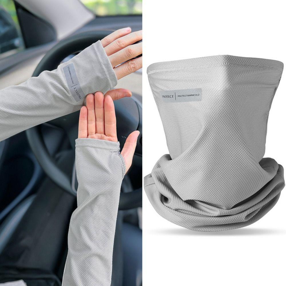 Thin Ice Sleeved Breathable Loose Hand Sleeves Loose UV Resistant Sleeves  Driving