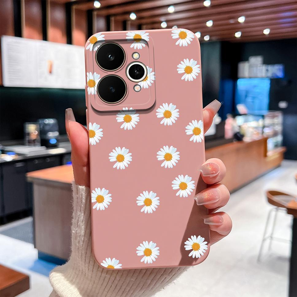 For Realme 15 Pro 5G Phone Cover Lovely Design Patterns Soft Liquid Silicone Case For Realme 15Pro High Quality Anti Drop Bumper