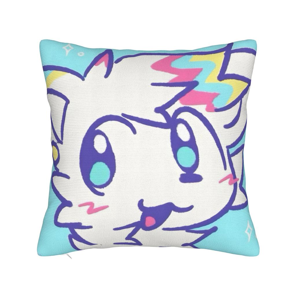 Квадратная наволочка Boykisser Чехол для подушки-кошки Наволочка с молнией на заказ Декоративная наволочка для автомобиля 18"