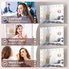 Hollywood Vanity Mirror with Lights, Large 80x62 cm Lighted Makeup Mirror with 3 Colour, 18 LED Bulbs, 10X Magnifying, USB Charging Port