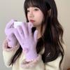 Cold Protection Warm Knitted Gloves Korean Style Girls Winter Gloves Full Fingers Mittens  Winter